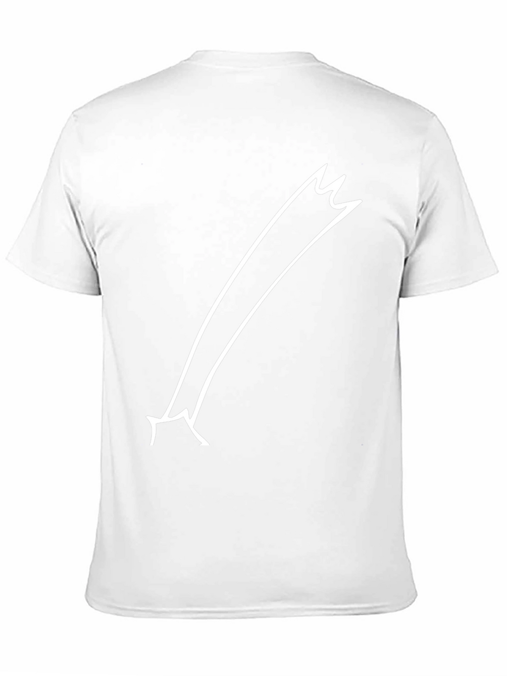 Comet Tail Graphic Tee - Black Cotton Casual T-Shirt