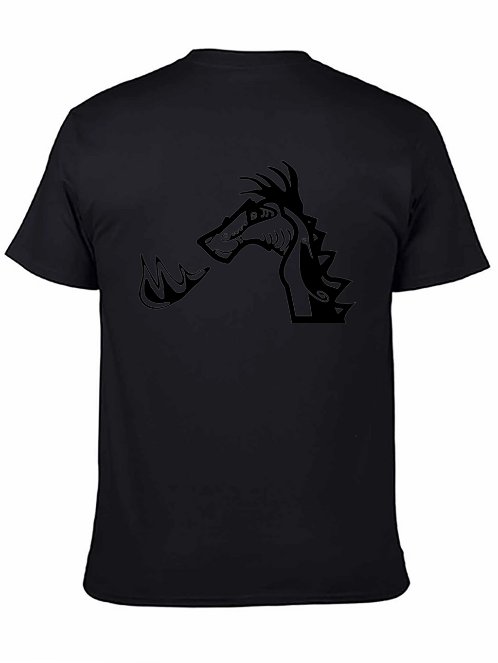 Black Dragon Graphic Tee - Stylish and Unique