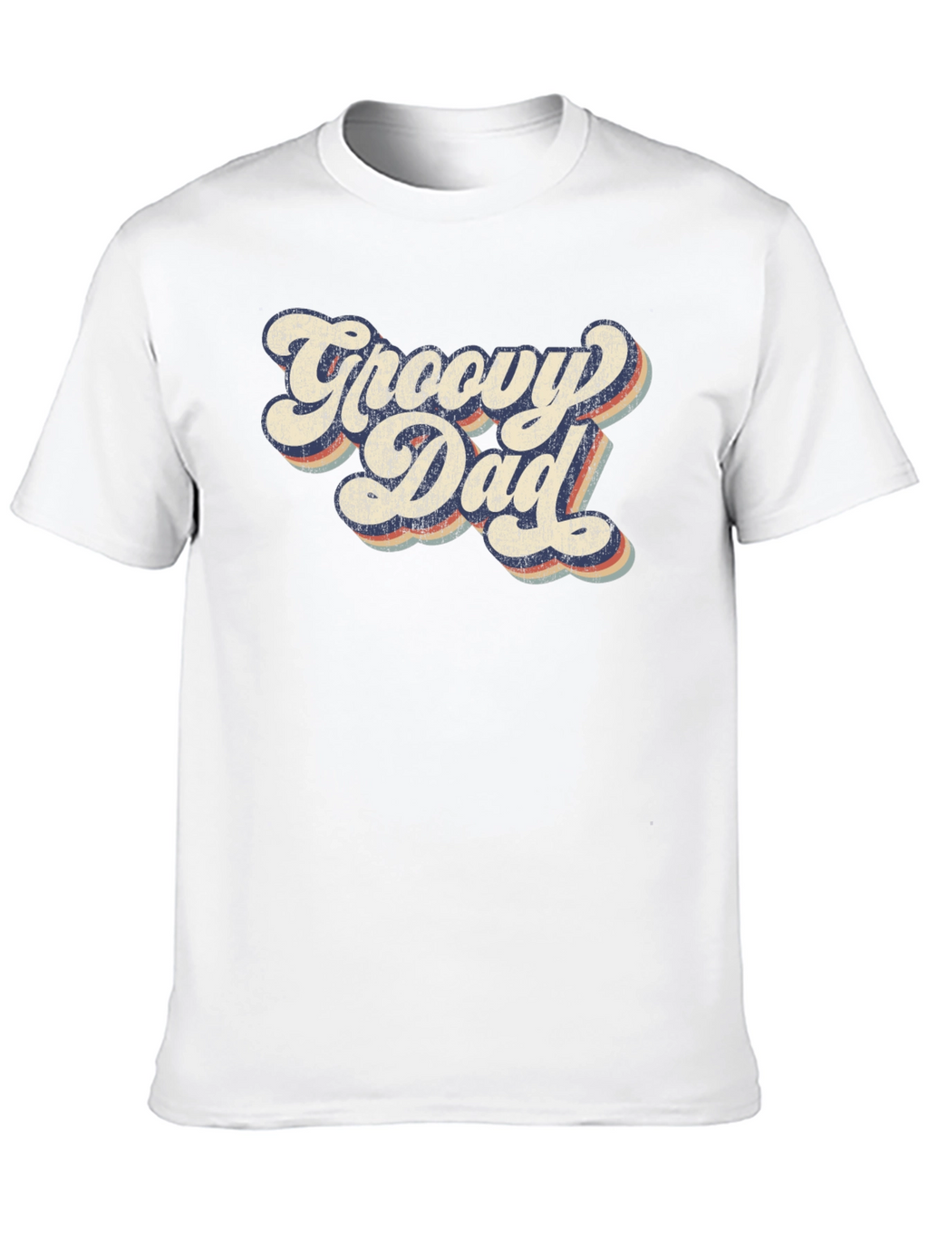 Groovy Dad Retro Graphic T-Shirt