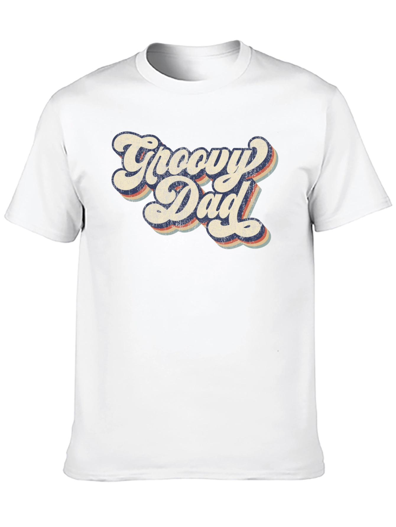 Groovy Dad Retro Graphic T-Shirt