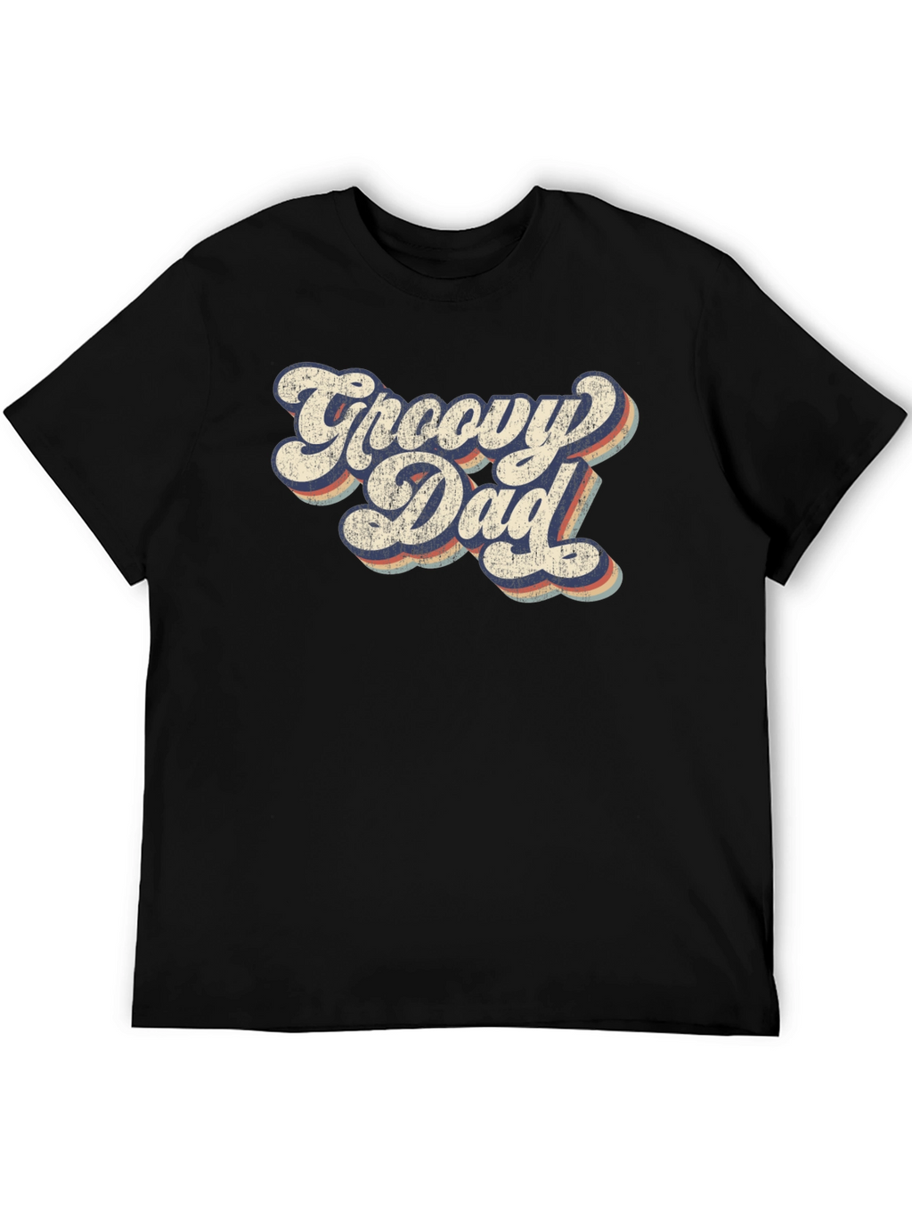 Groovy Dad Retro Graphic T-Shirt