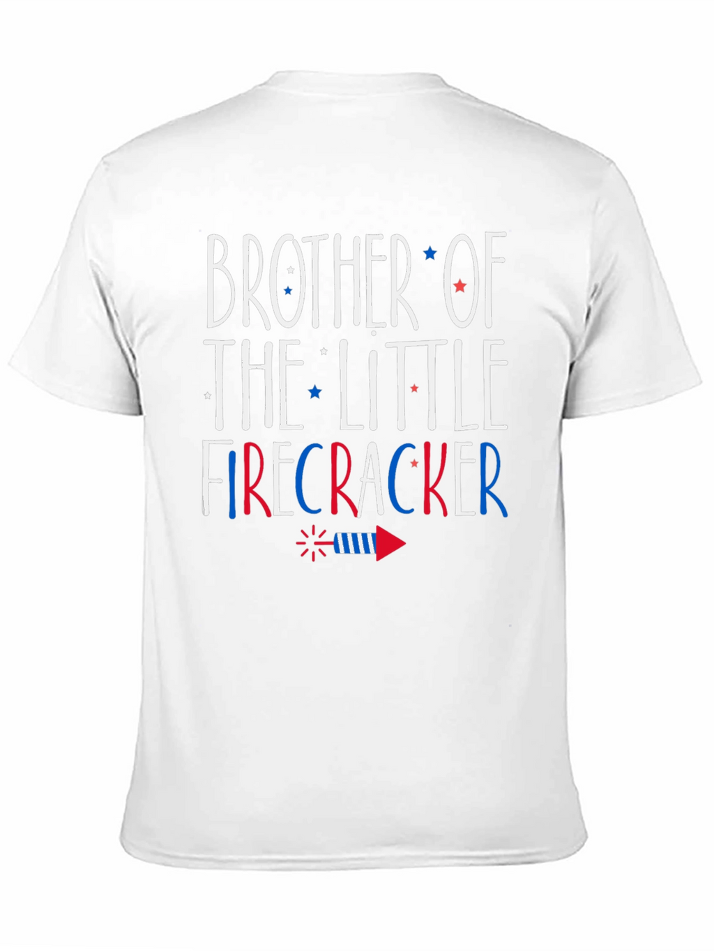 Brother of the Little Firecracker T-Shirt 4th of July