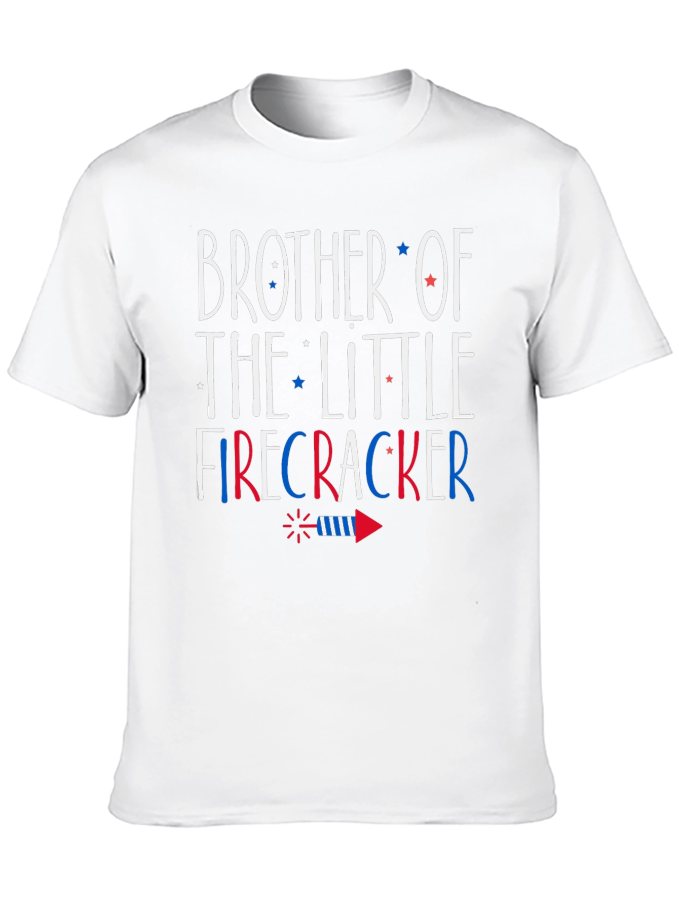 Brother of the Little Firecracker T-Shirt 4th of July