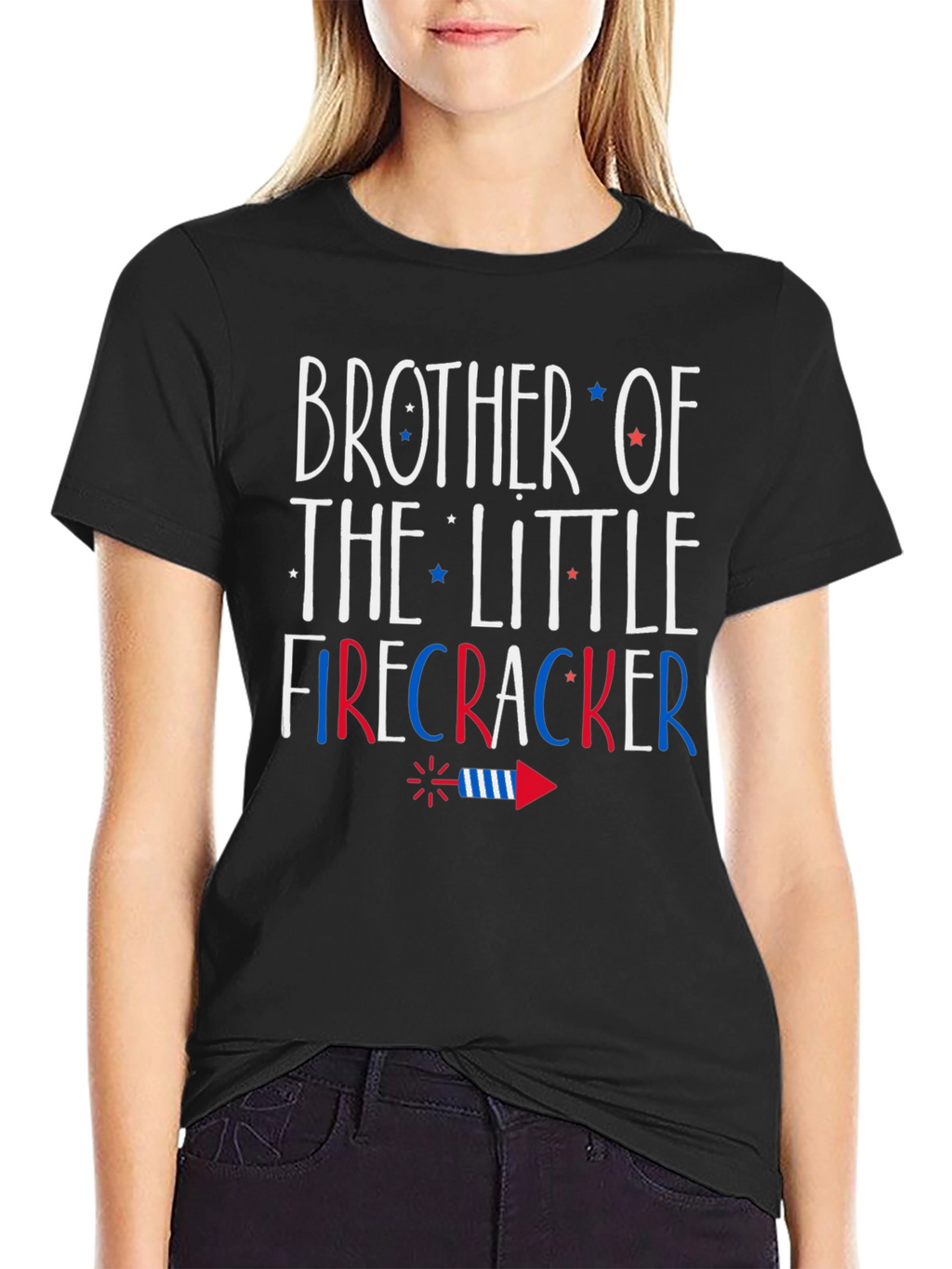 Brother of the Little Firecracker T-Shirt 4th of July