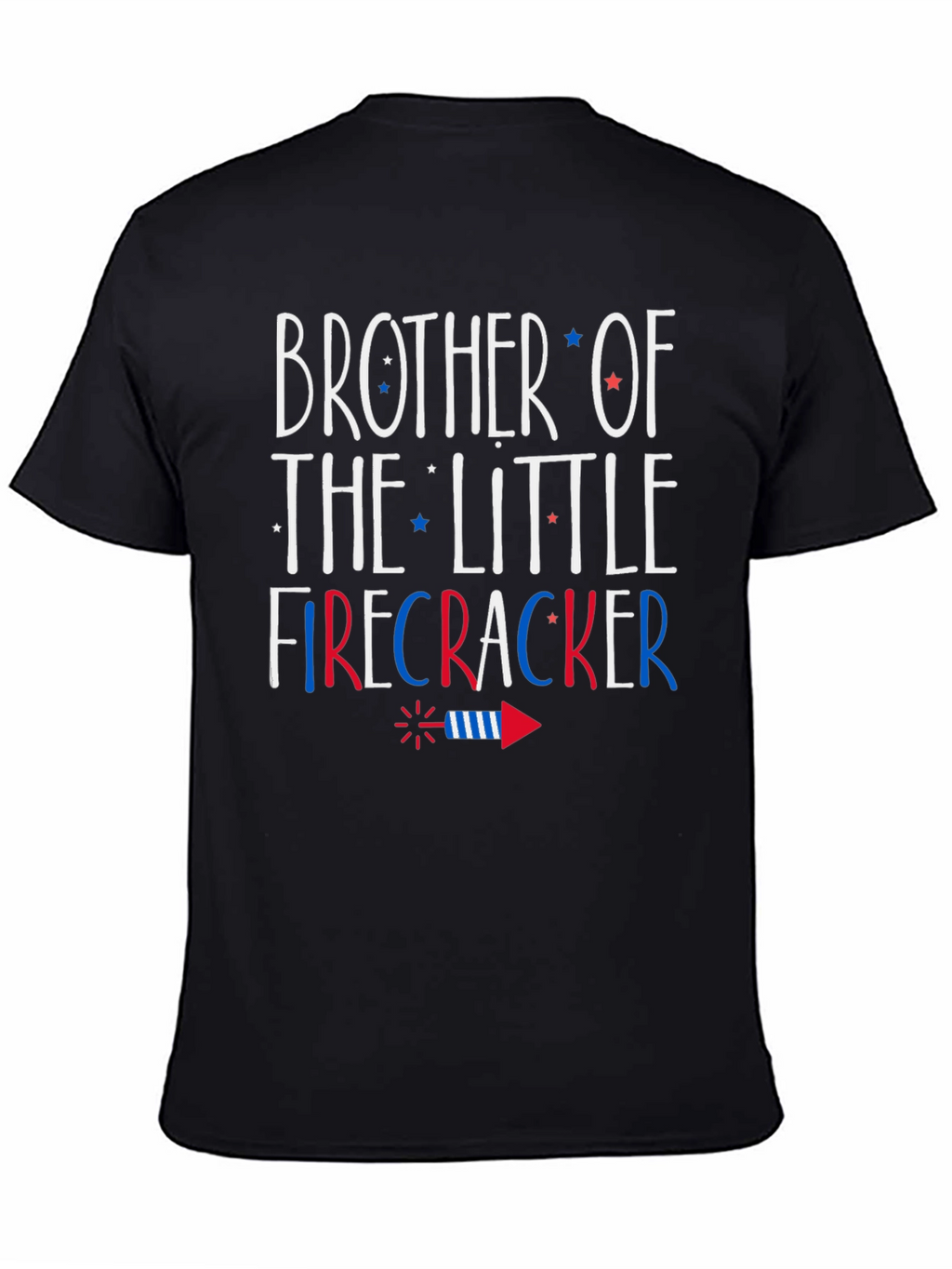 Brother of the Little Firecracker T-Shirt 4th of July