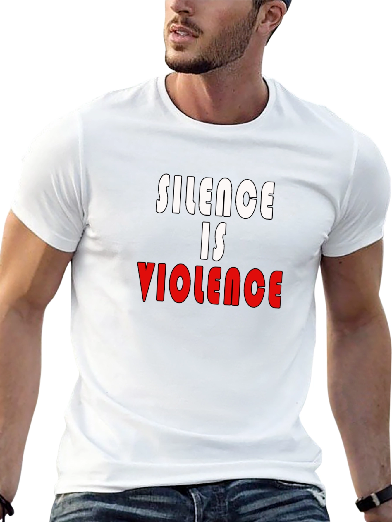 Silence is Violence Graphic T-Shirt - Activism Tee