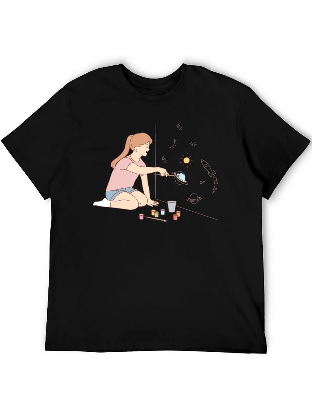 Space Painting Tee
