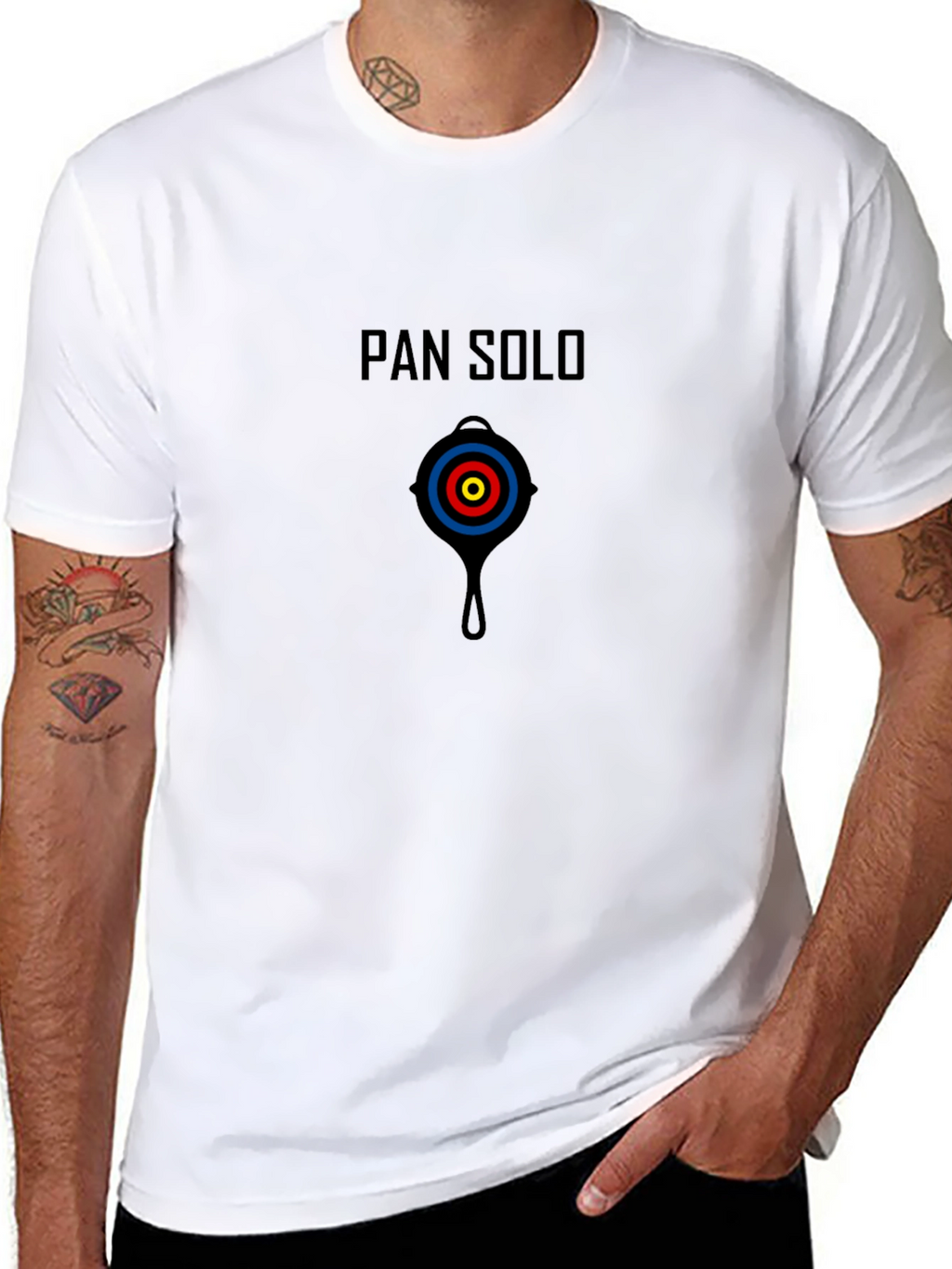 Pan Solo T-Shirt - Black Graphic Tee