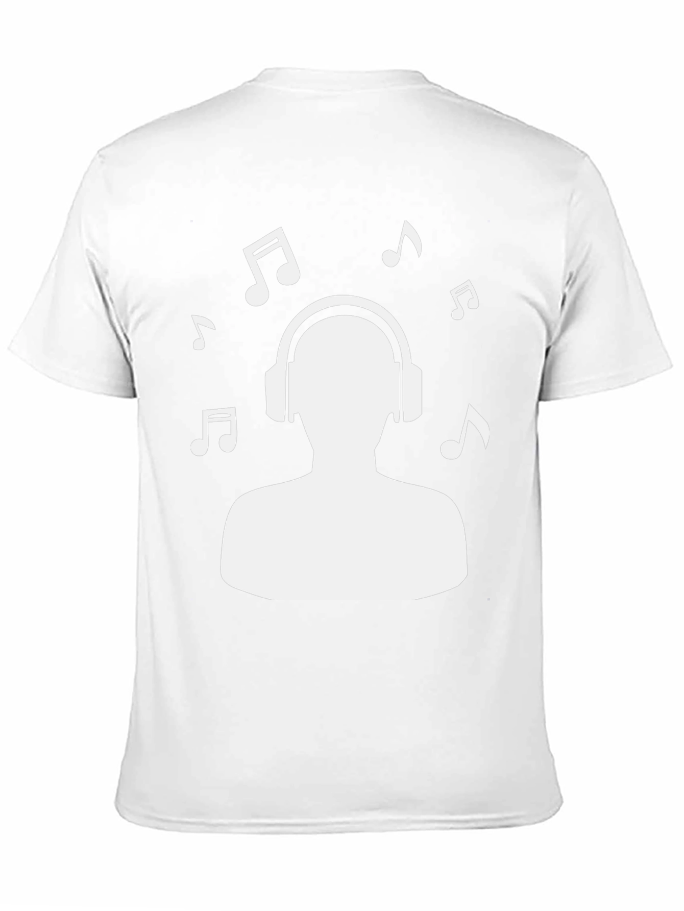 Music Lover Graphic Tee - Black Cotton T-Shirt