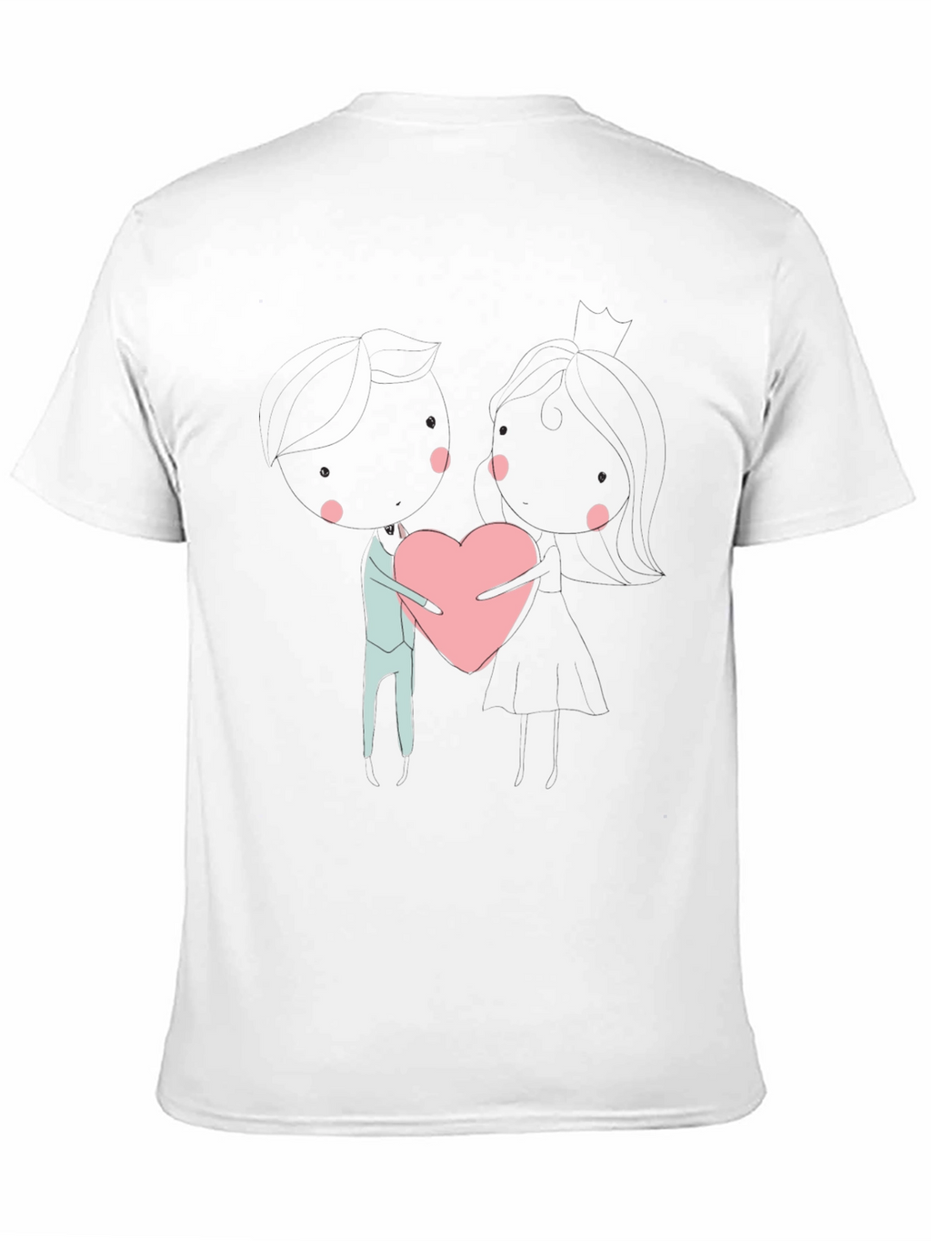 Heart Hug T-Shirt - Trendy Graphic Tee