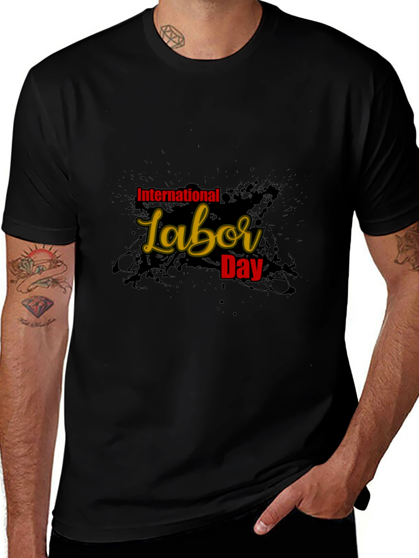 International Labor Day Graphic T-Shirt