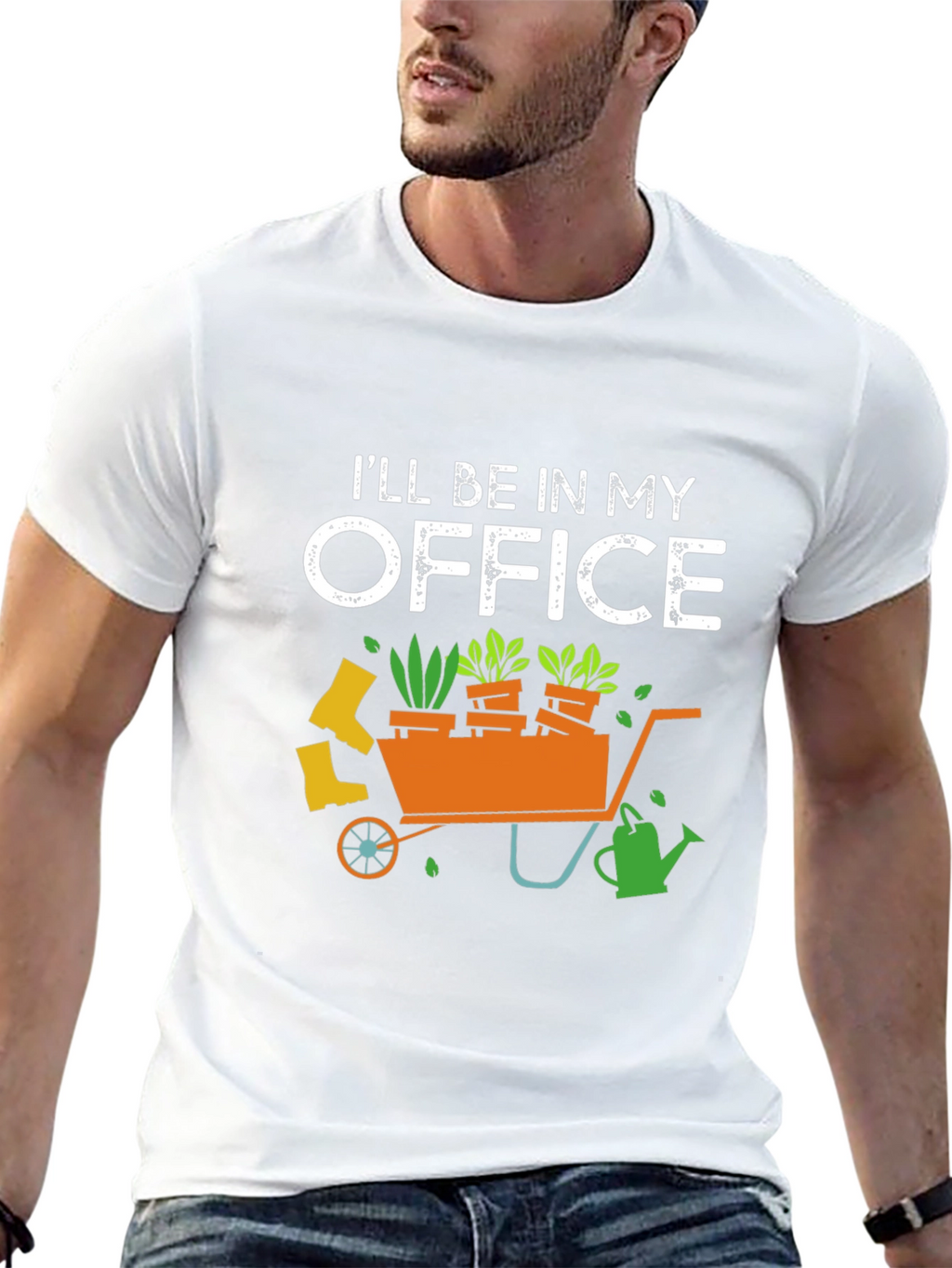 Gardening Office T-Shirt: Gardener Gift