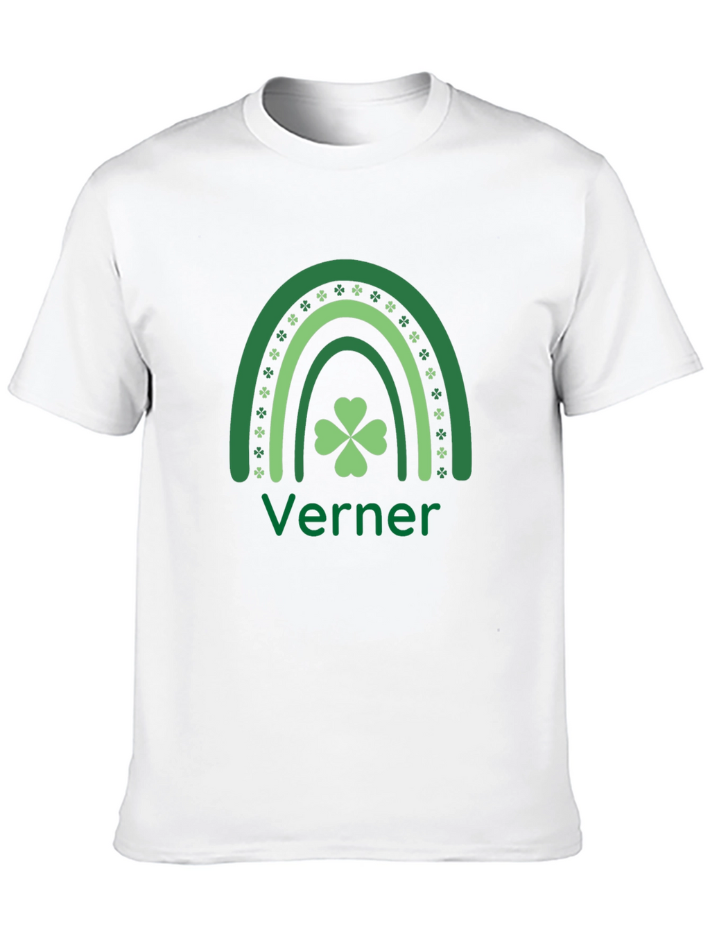 St. Patricks Day Rainbow Clover T-Shirt