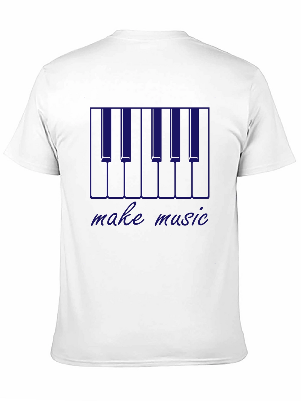 Make Music Piano Keys Graphic T-Shirt