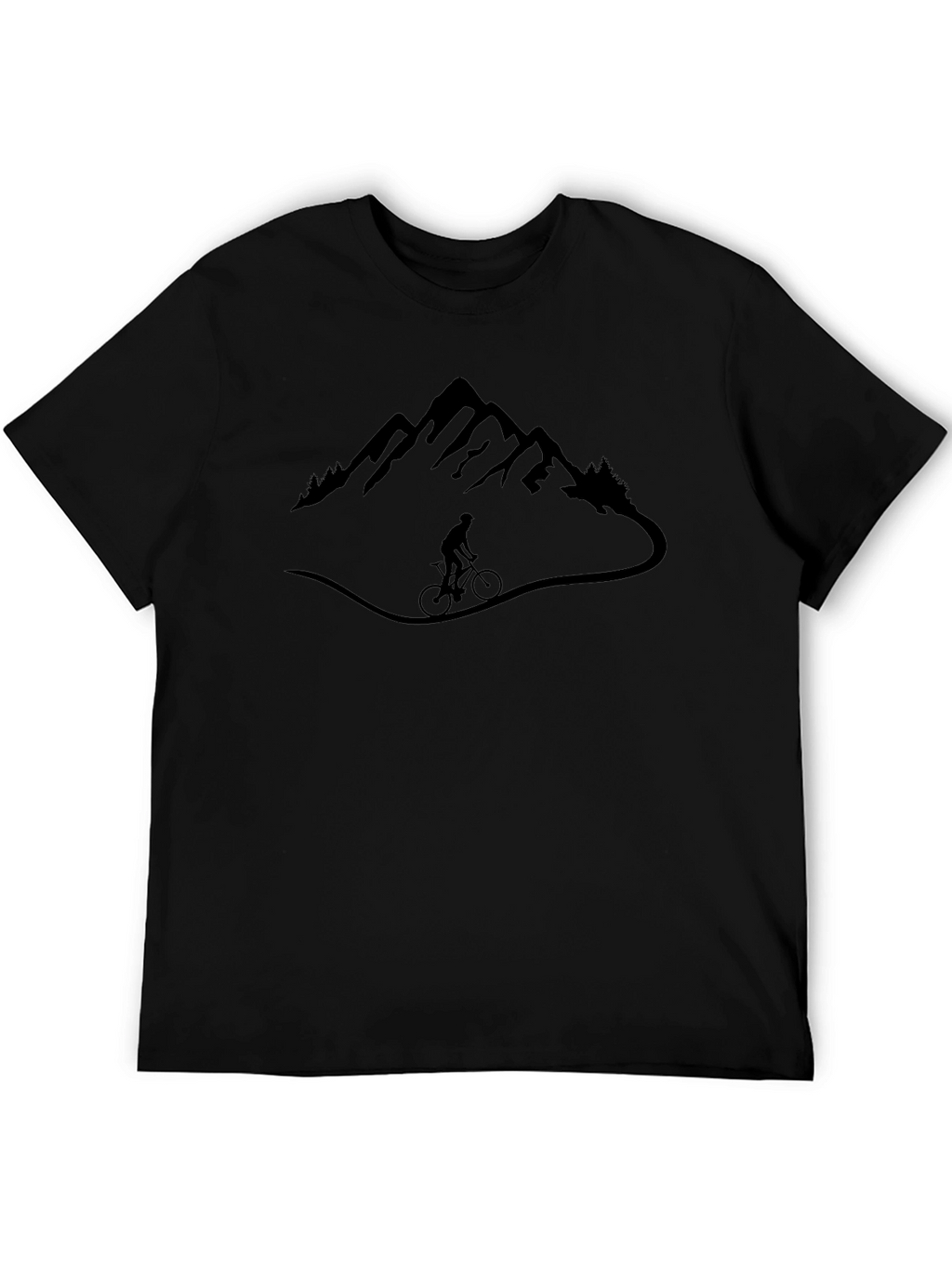 Mountain Biker Graphic Tee - Adventure Awaits