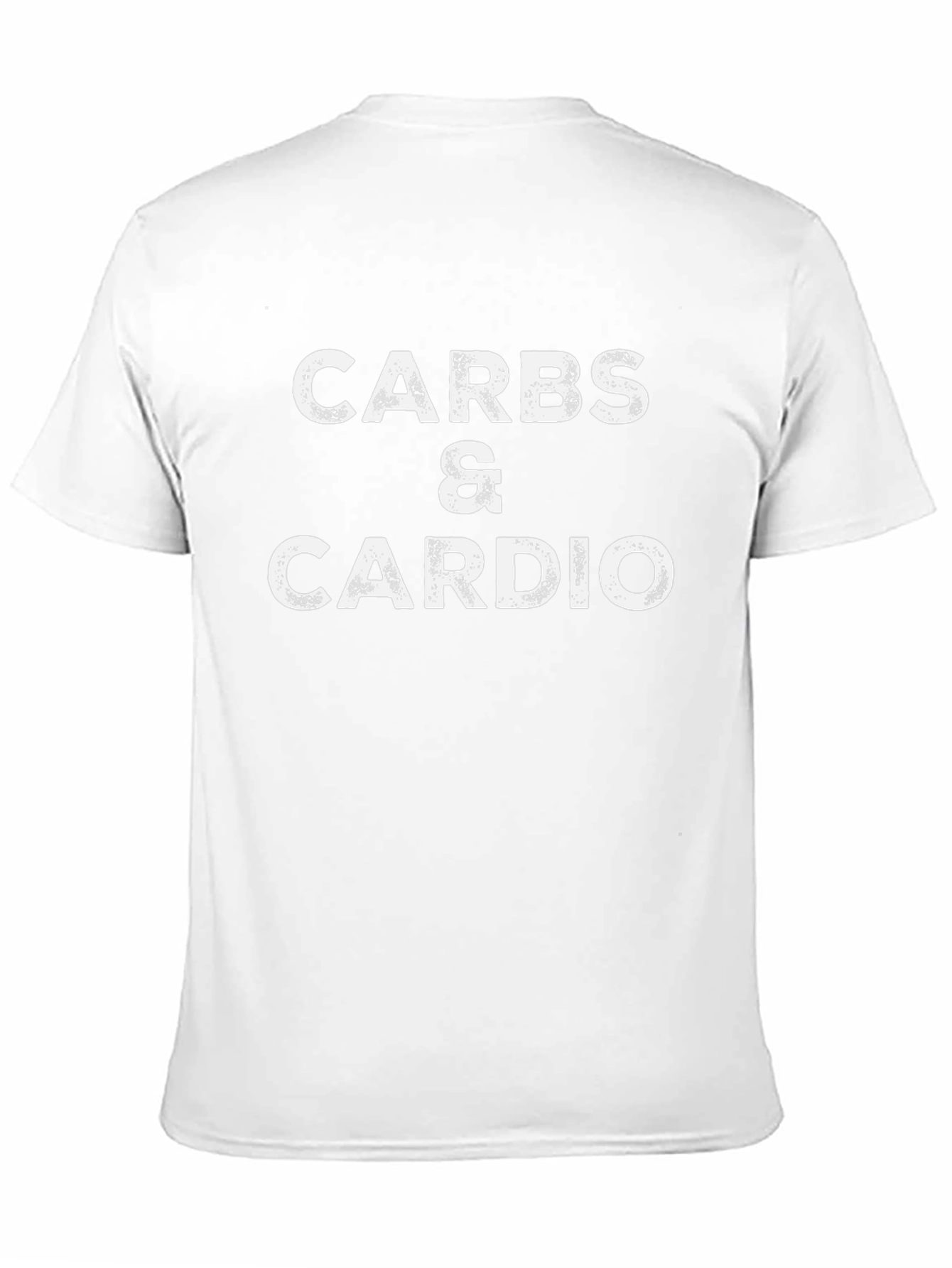Carbs & Cardio Funny Workout T-Shirt