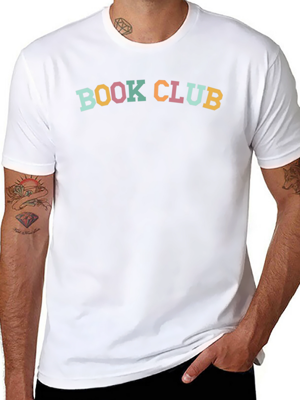 Book Club T-Shirt - Stylish Casual Tee