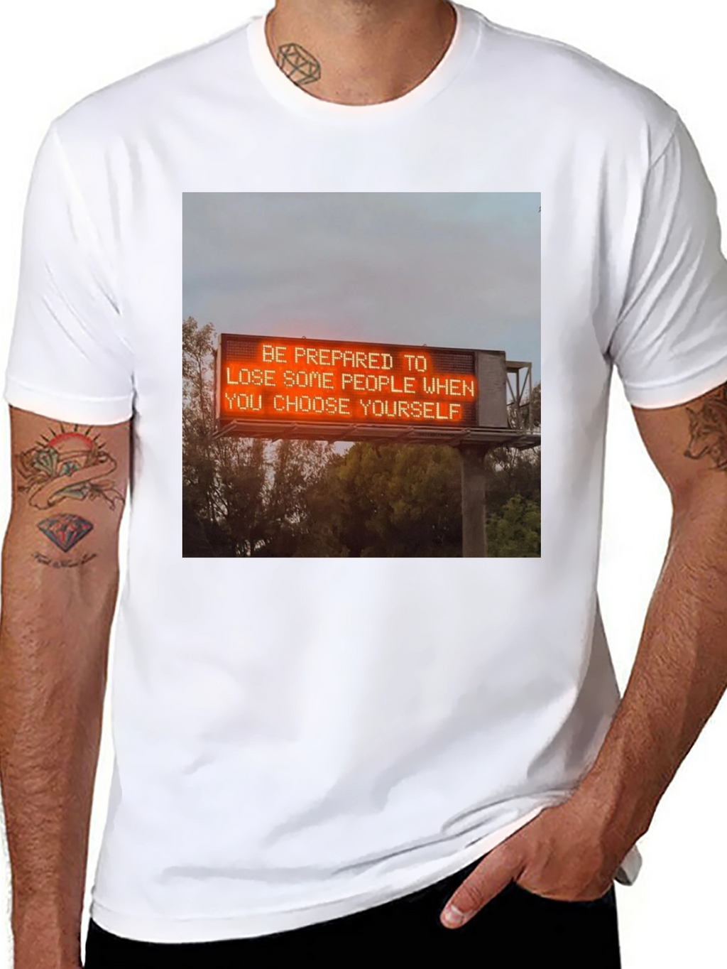 Choose Yourself Graphic Tee - Black