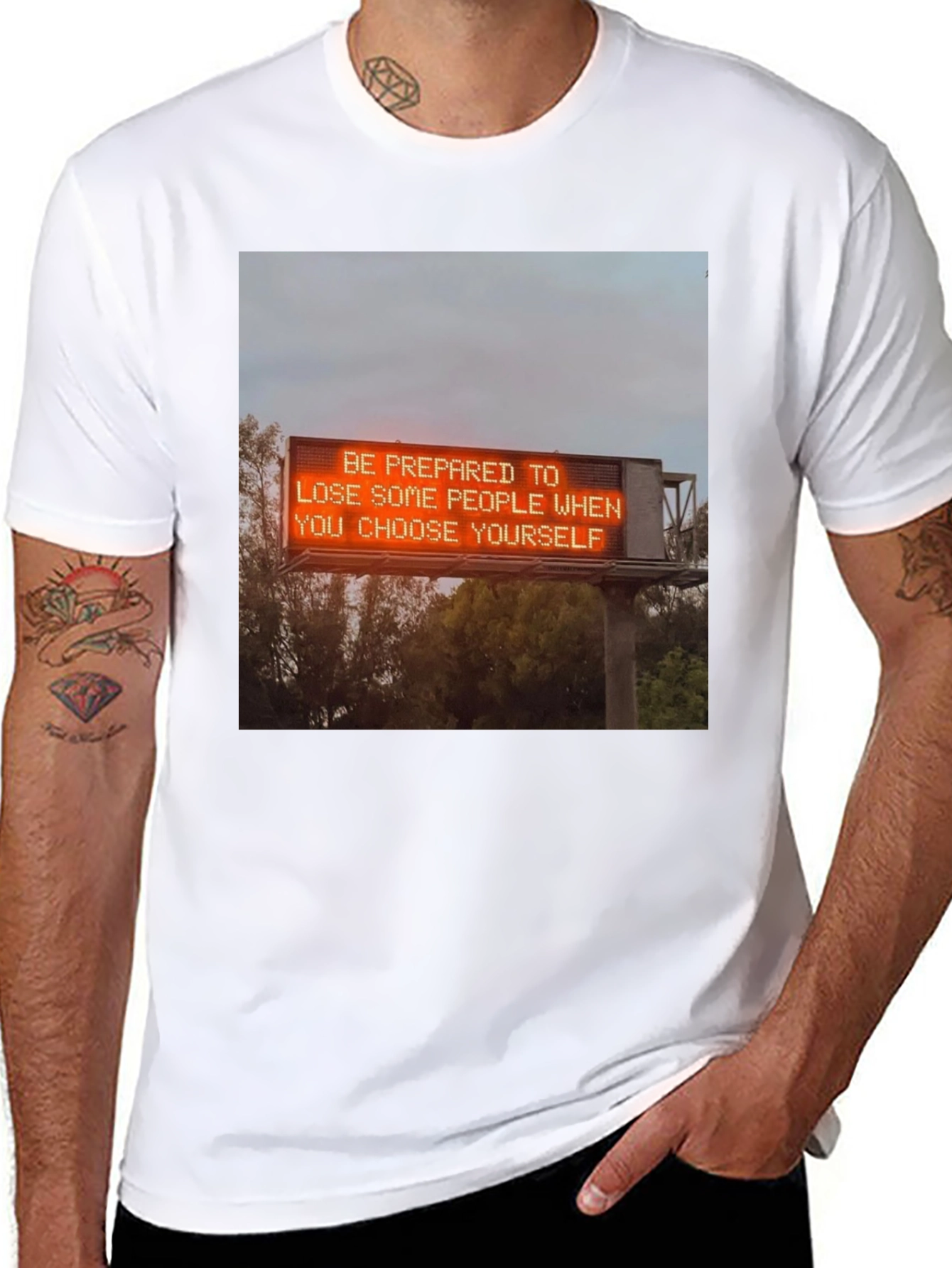 Choose Yourself Graphic Tee - Black
