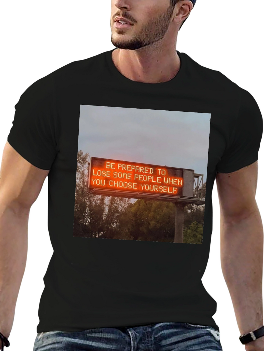 Choose Yourself Graphic Tee - Black