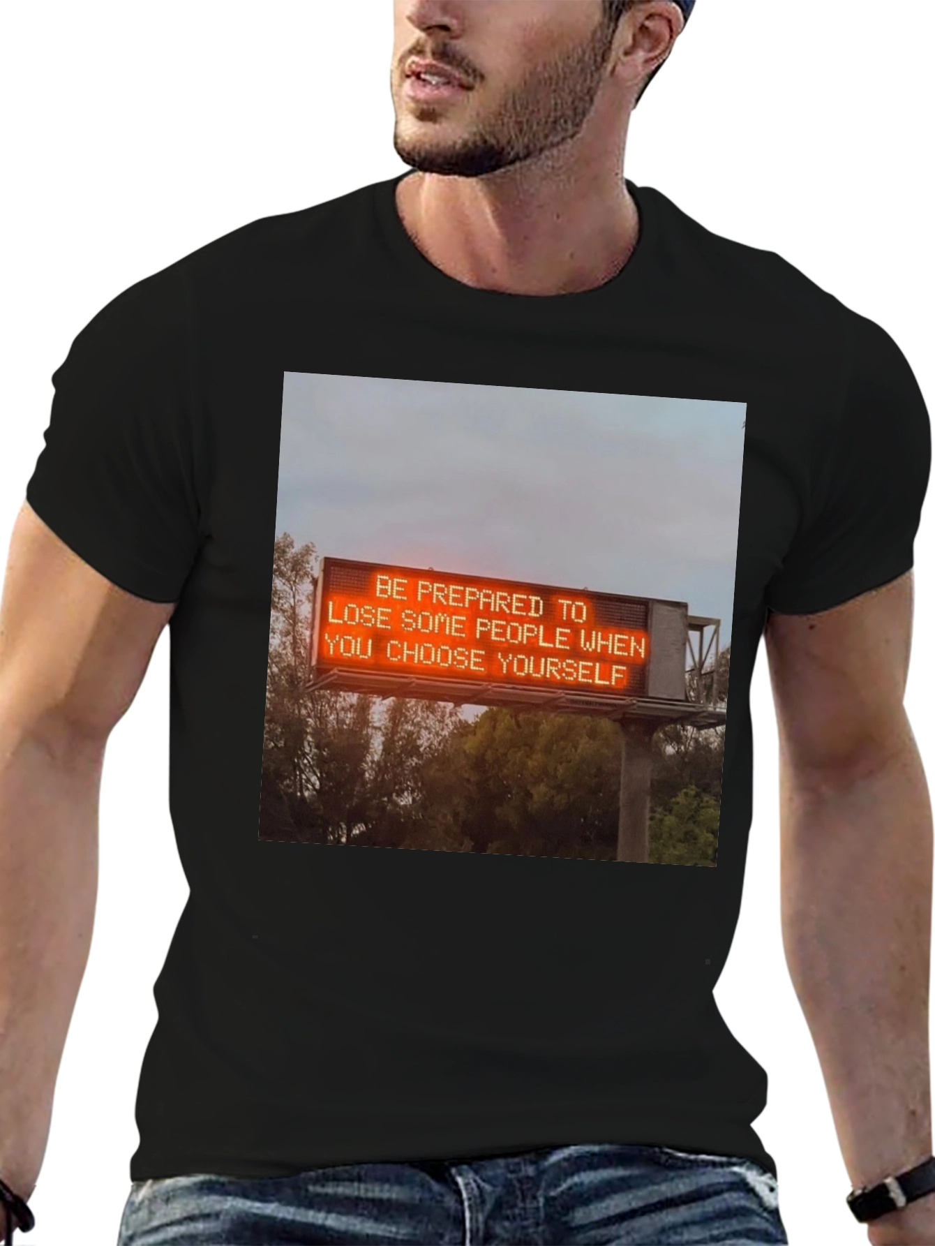 Choose Yourself Graphic Tee - Black
