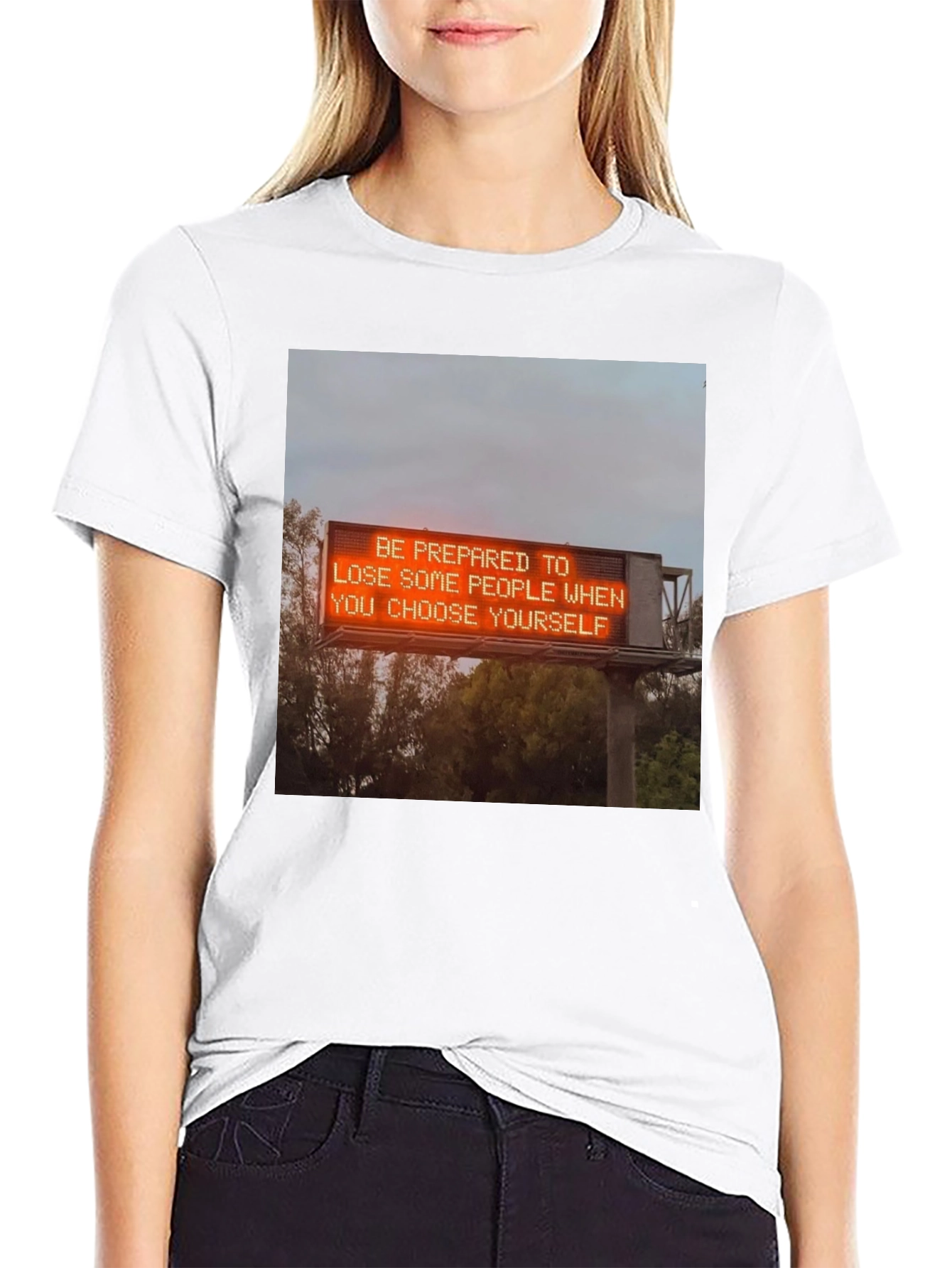 Choose Yourself Graphic Tee - Black