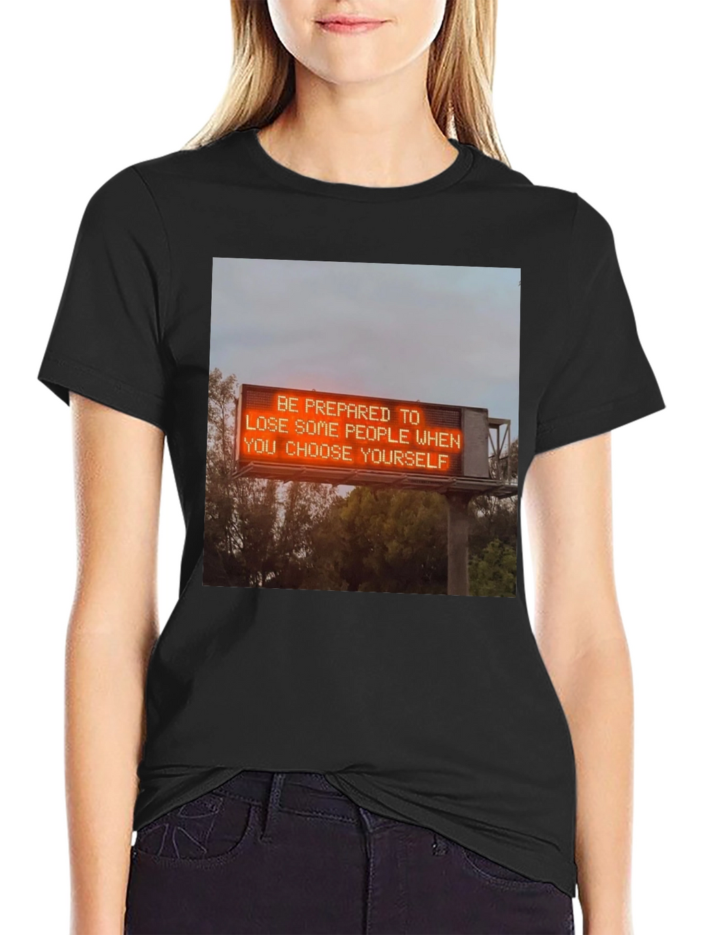 Choose Yourself Graphic Tee - Black