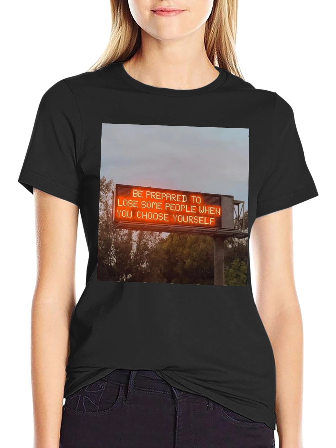 Choose Yourself Graphic Tee - Black