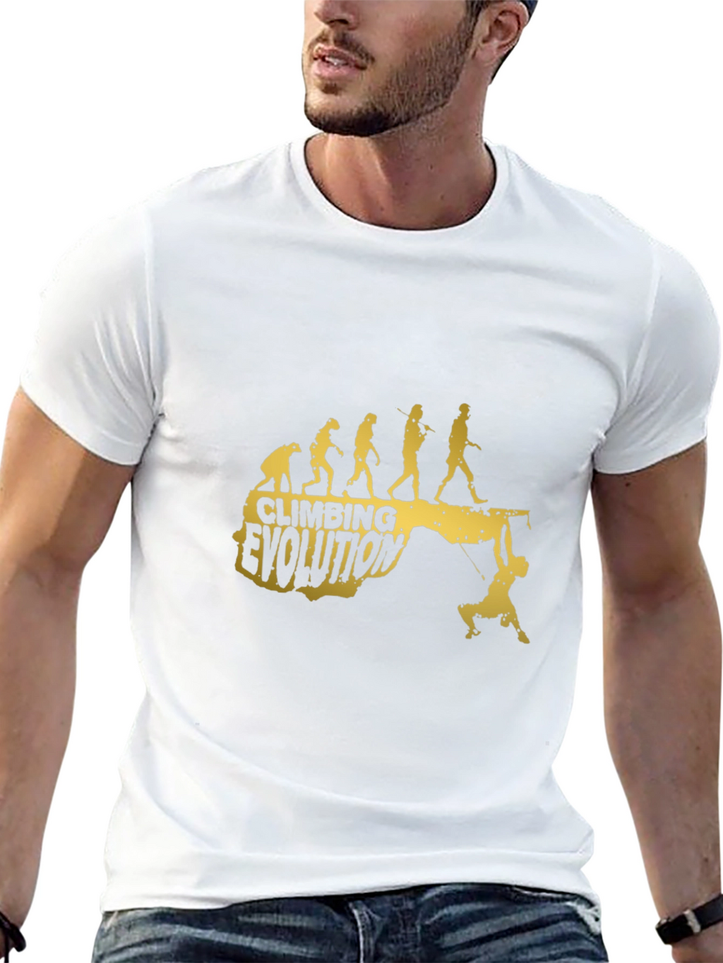 Climbing Evolution Graphic T-Shirt
