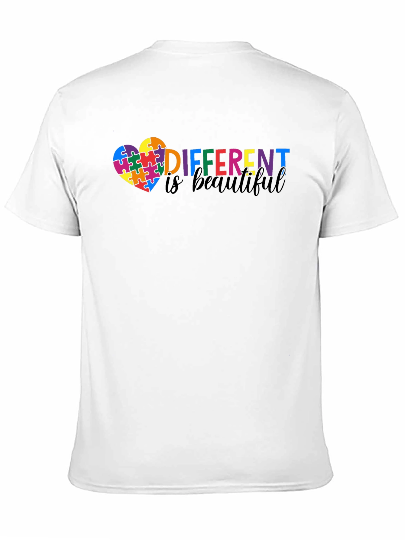Different Is Beautiful Autism Awareness T-Shirt