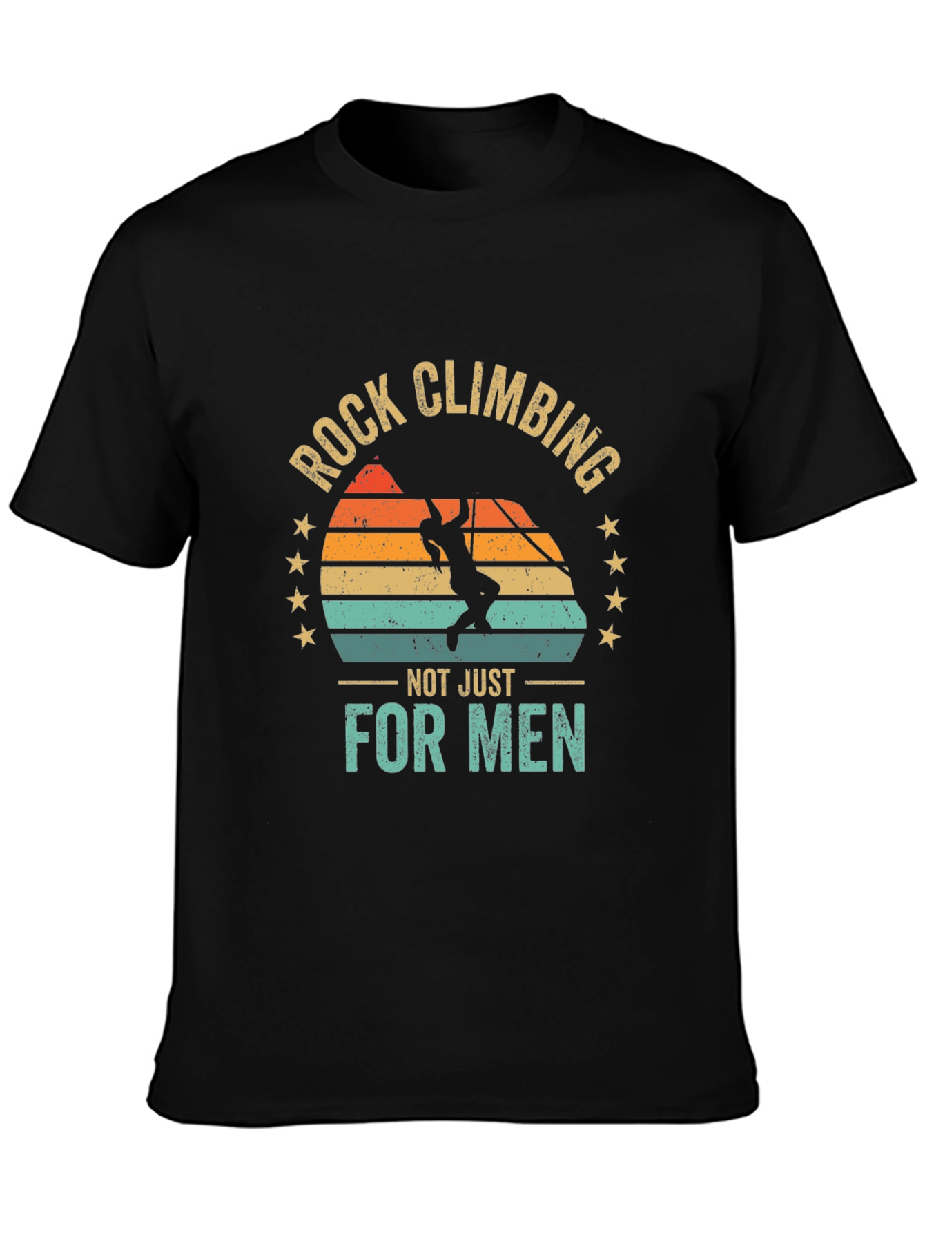 Rock Climbing T-Shirt: Not Just For Men