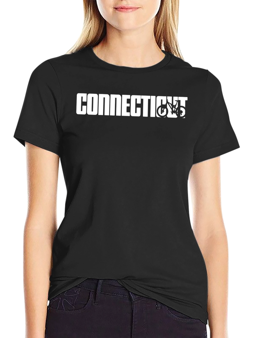 Connecticut Biking Graphic Tee