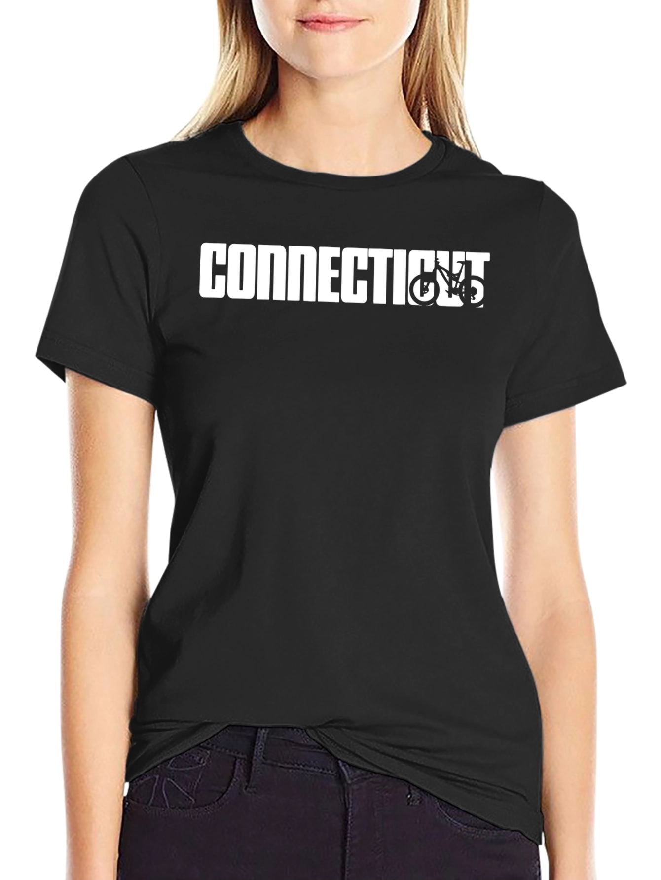 Connecticut Biking Graphic Tee