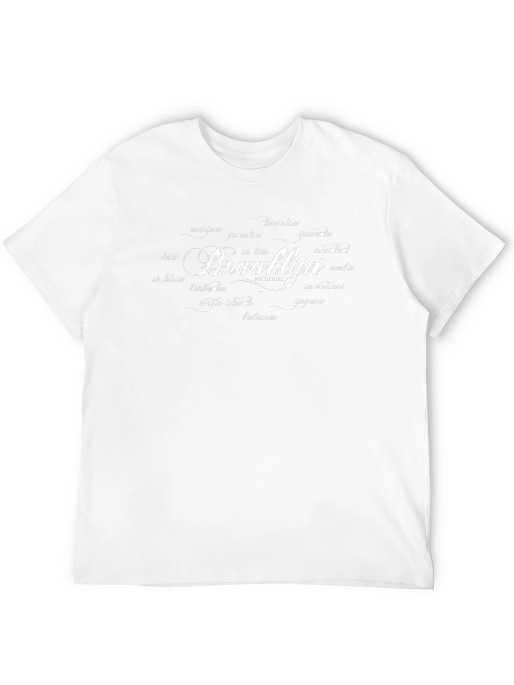 Brooklyn Caribbean Islands Black T-Shirt
