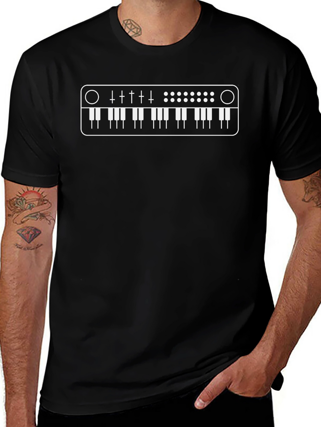 Synthesizer T-Shirt - Musician Graphic Tee