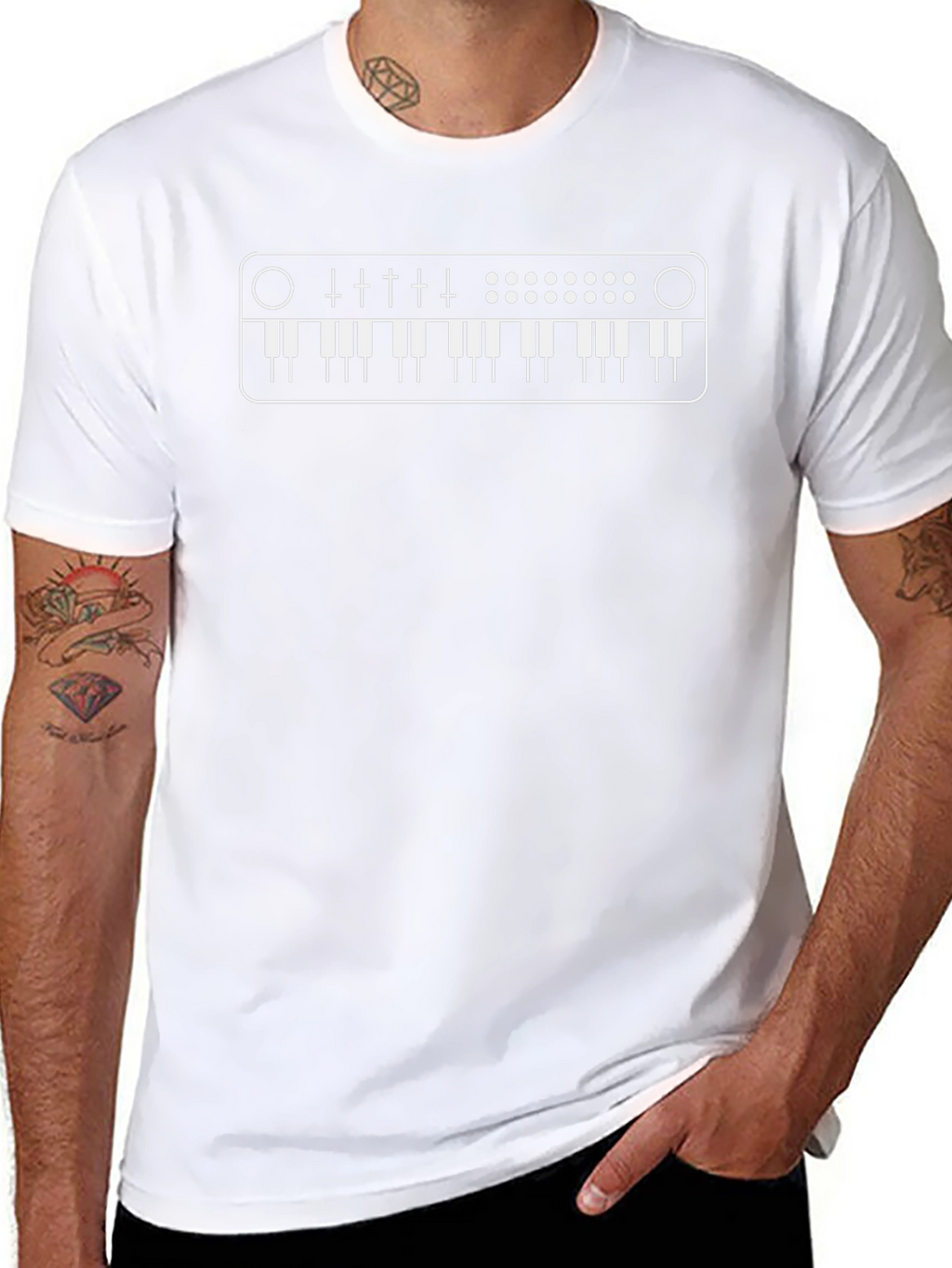 Synthesizer T-Shirt - Musician Graphic Tee
