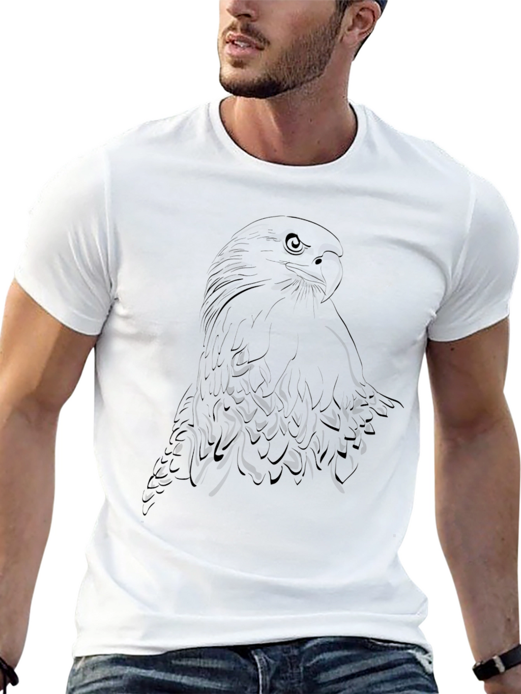 Black Eagle Graphic T-Shirt