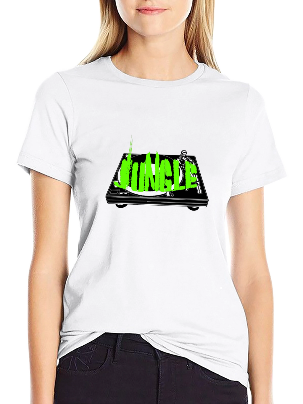 Jungle Music Black T-Shirt
