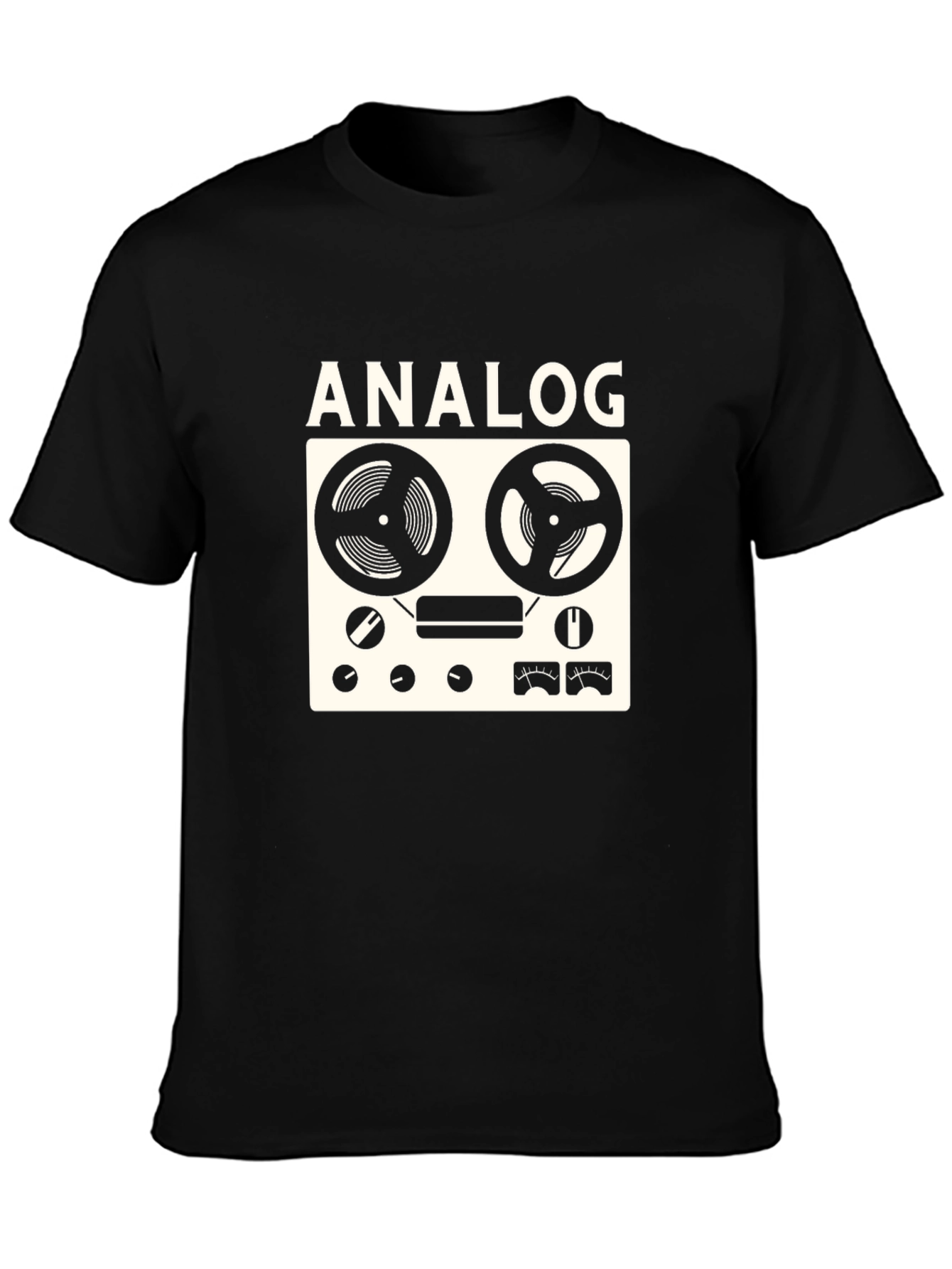 Analog Reel-to-Reel T-Shirt - Vintage Audio Style