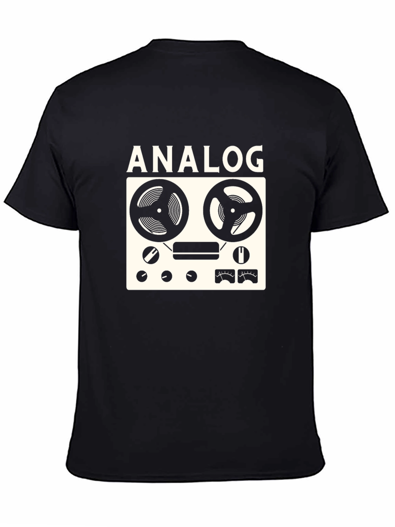 Analog Reel-to-Reel T-Shirt - Vintage Audio Style