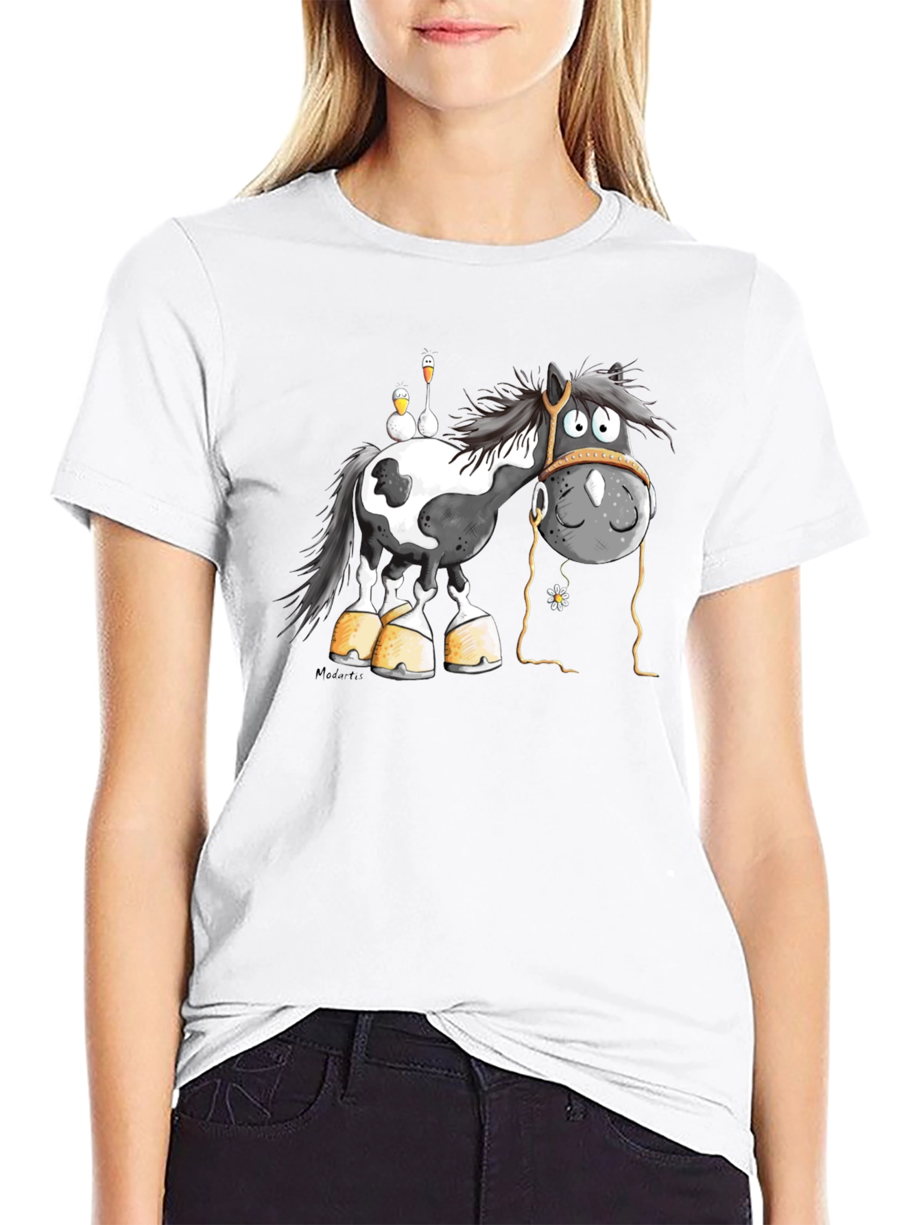 Cartoon Horse T-Shirt