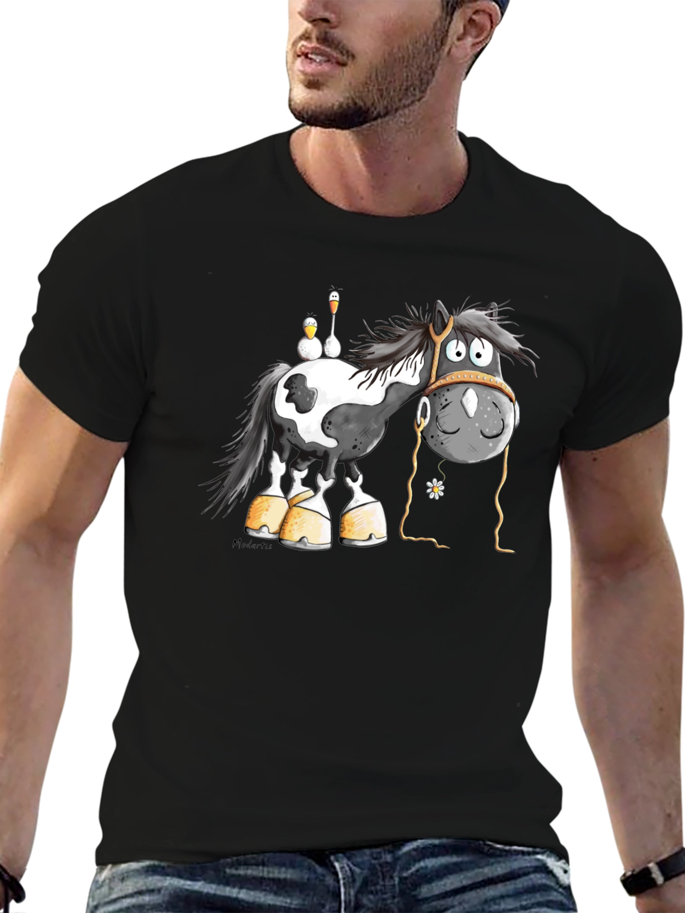 Cartoon Horse T-Shirt
