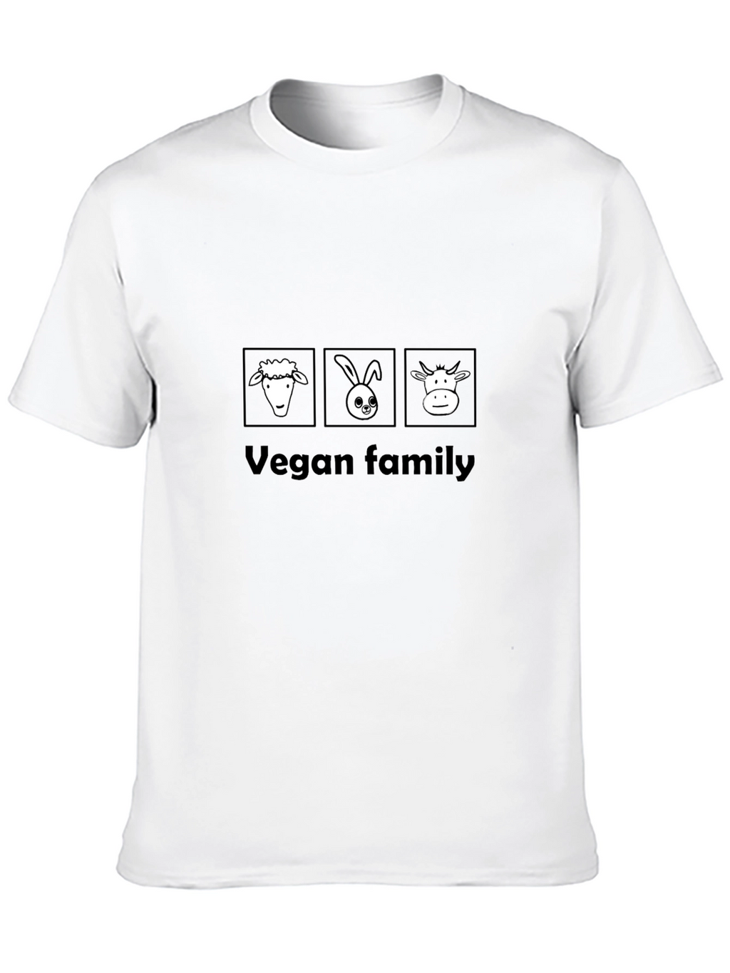 Vegan Family T-Shirt - Animal Lover Tee