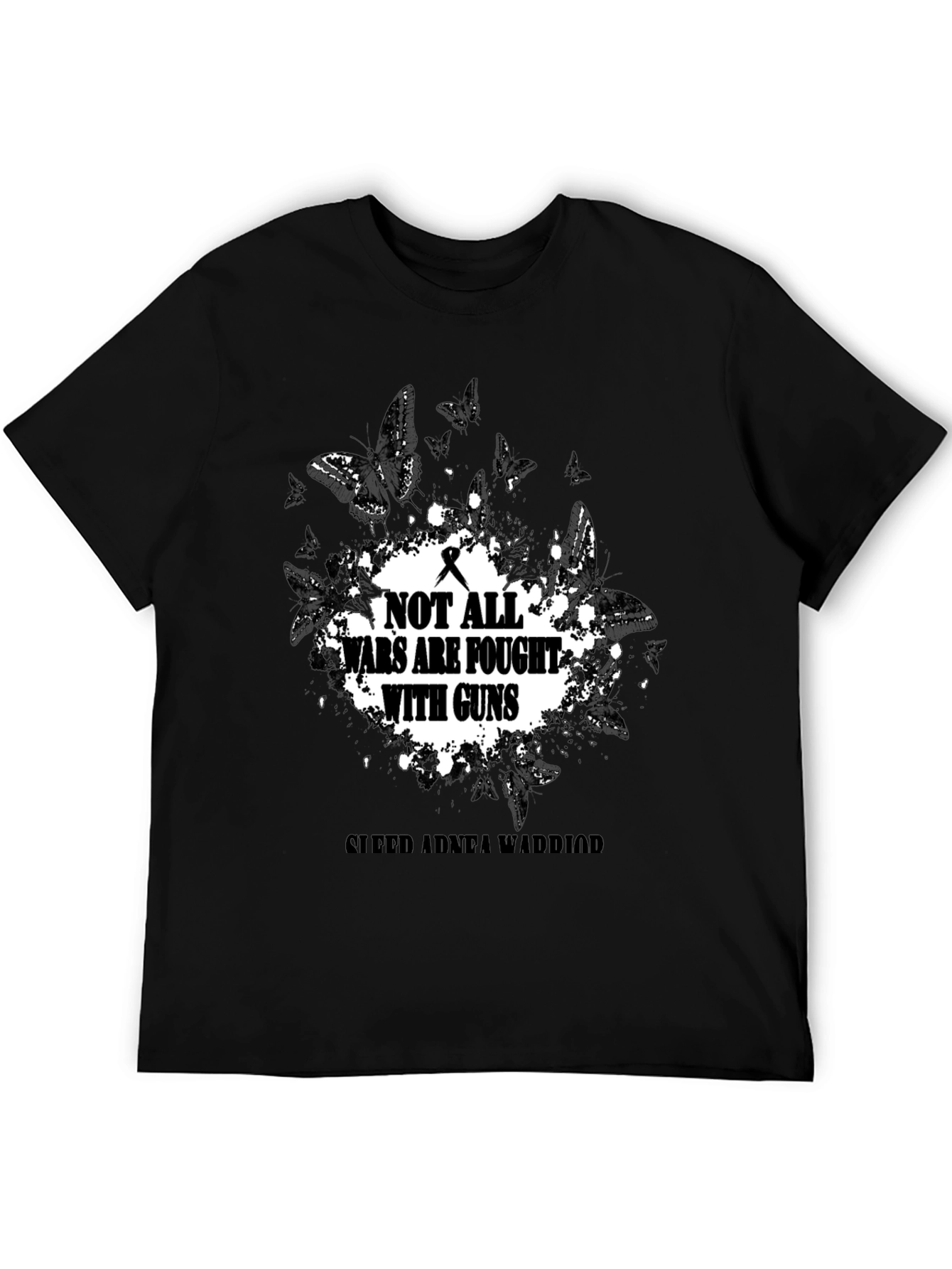 Adrenal Warrior T-Shirt: Not All Wars Fought With Guns