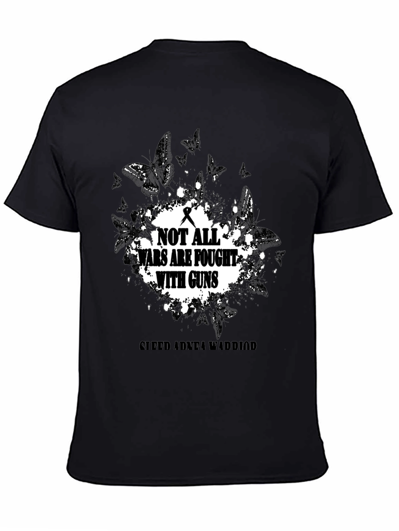 Adrenal Warrior T-Shirt: Not All Wars Fought With Guns