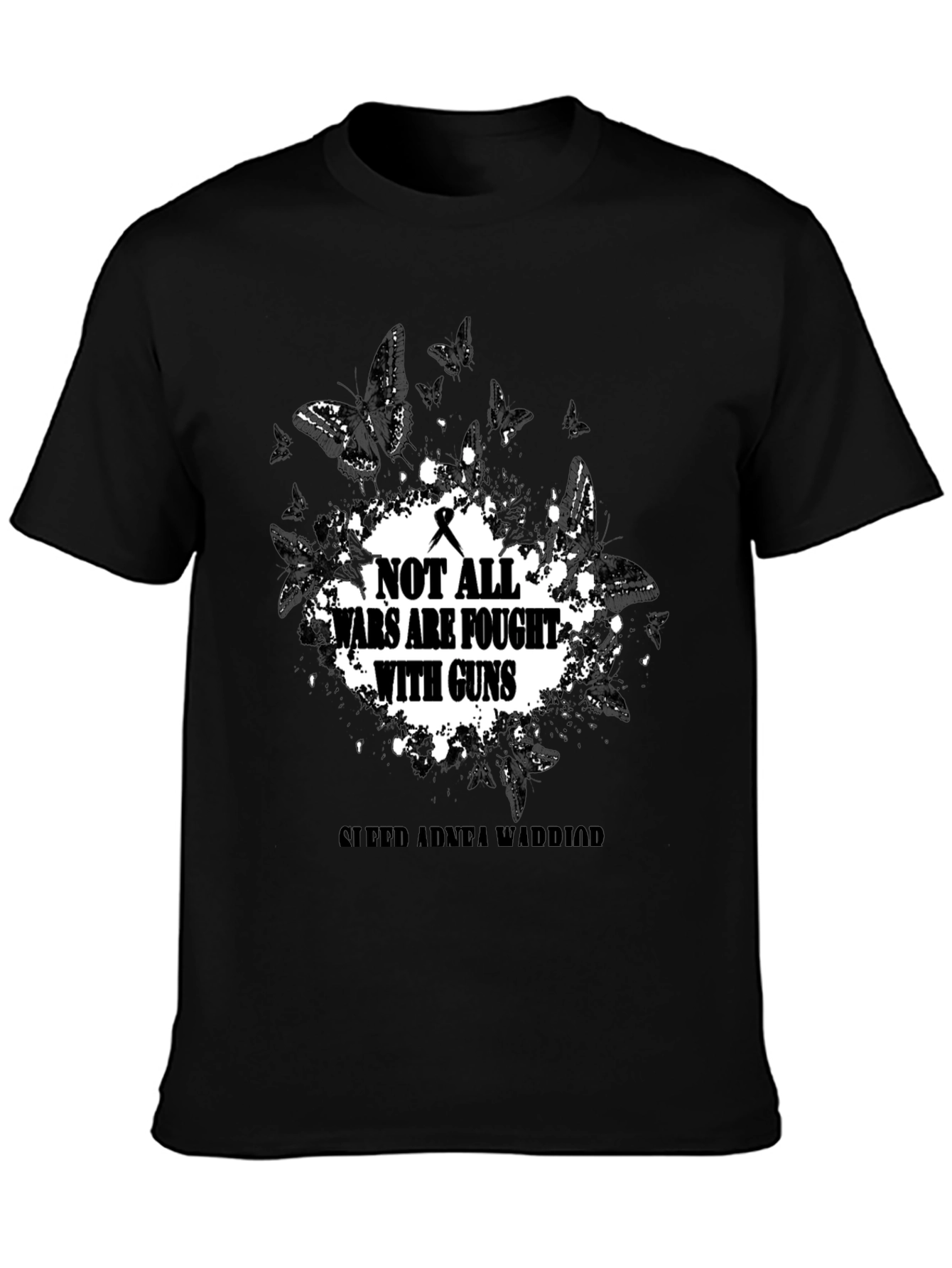 Adrenal Warrior T-Shirt: Not All Wars Fought With Guns