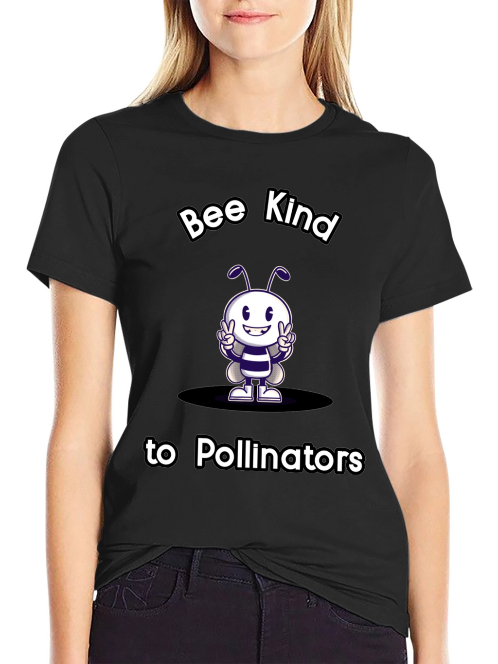 Bee Kind to Pollinators Graphic Tee