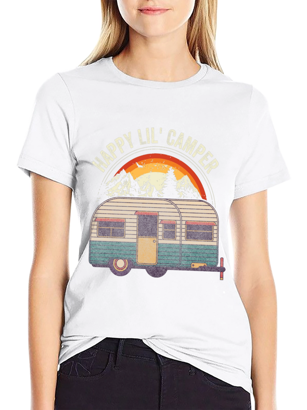 Happy Lil Camper Graphic T-Shirt