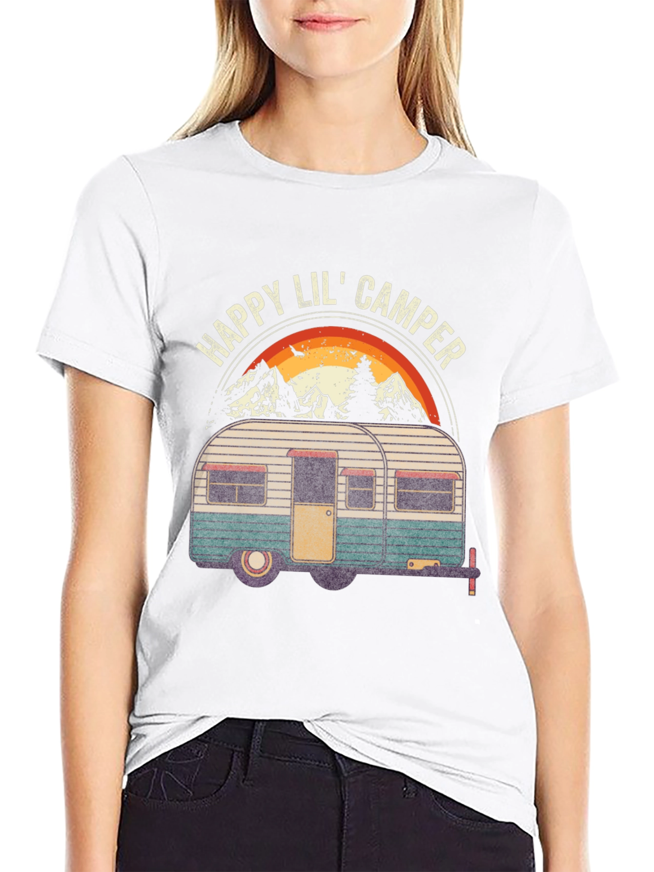 Happy Lil Camper Graphic T-Shirt