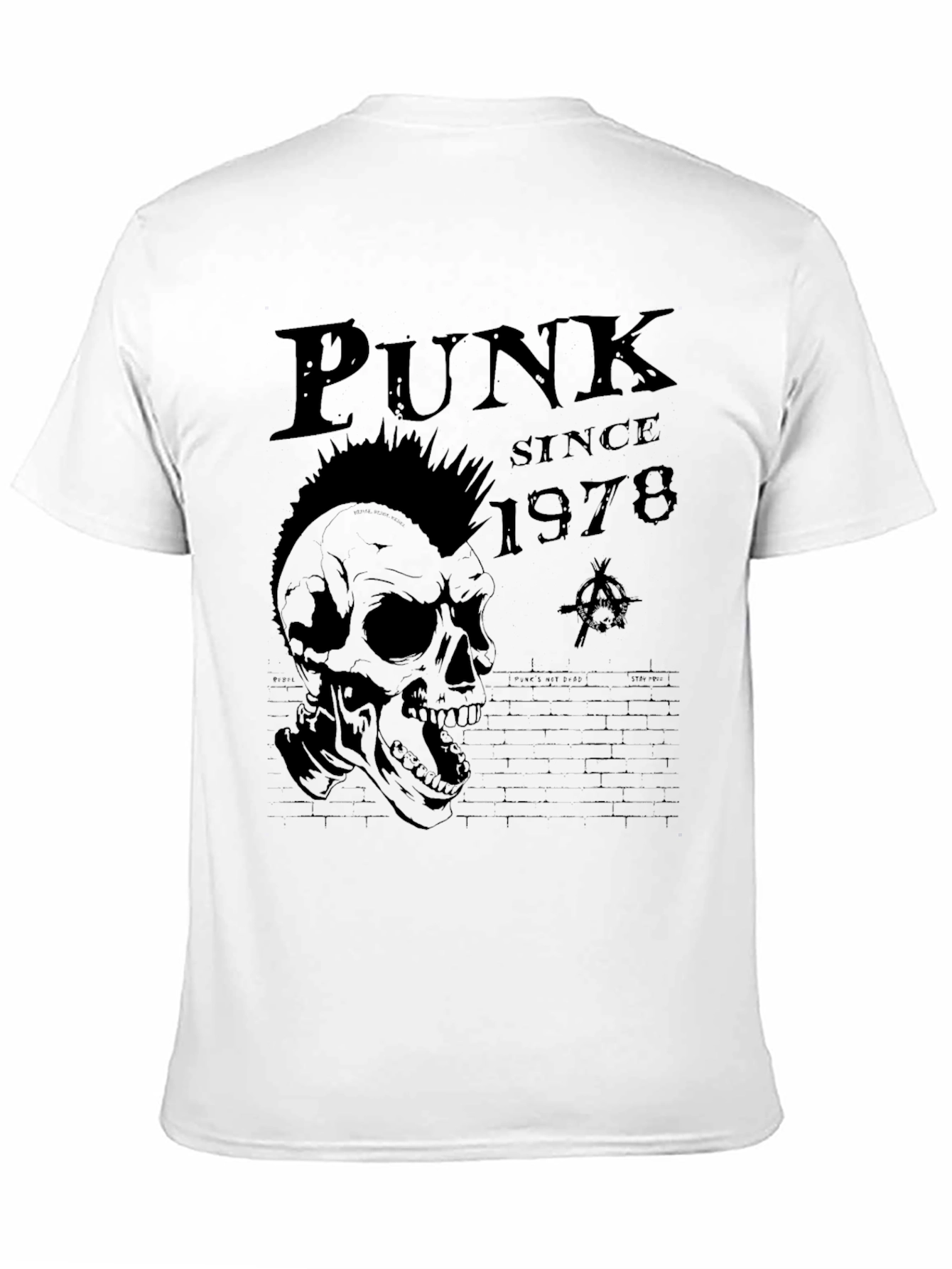 Punk Since 1978 Skull Graphic T-Shirt